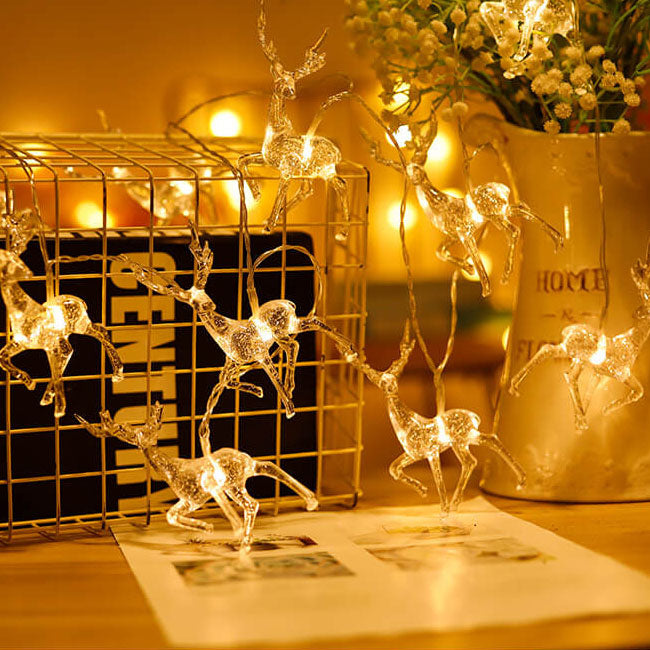 Elk LED Christmas String Lights