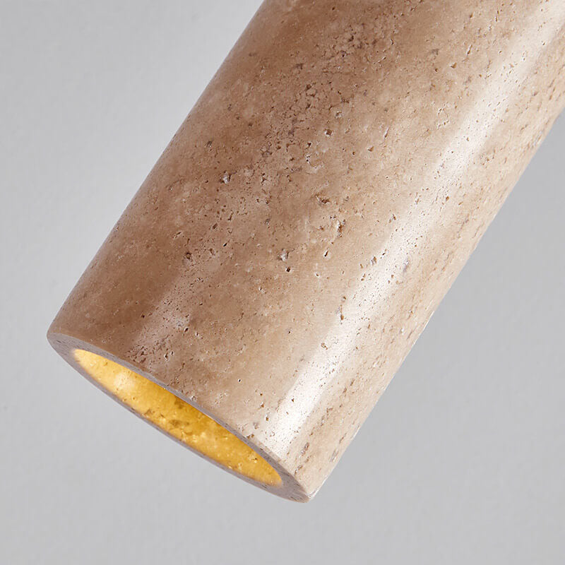 Wabi-Sabi Solid Wood 3-Light Island Pendant Light
