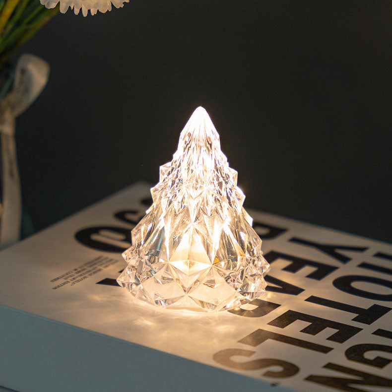 Clear Christmas Tree Night Light