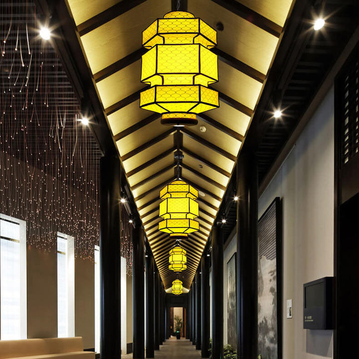 Retro Iron Pendant Light