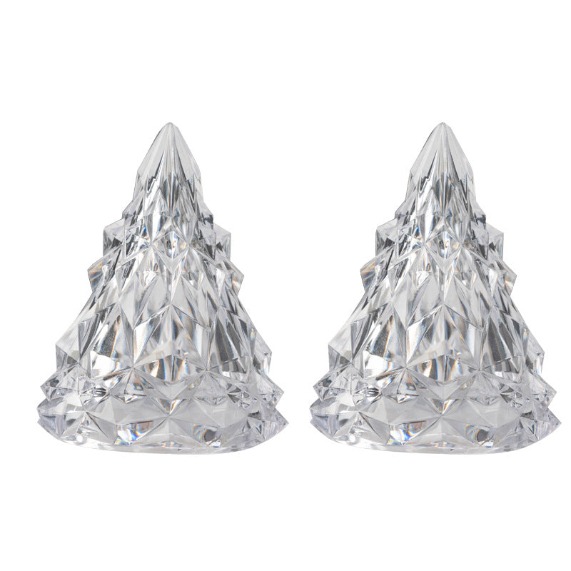 Clear Christmas Tree Night Light