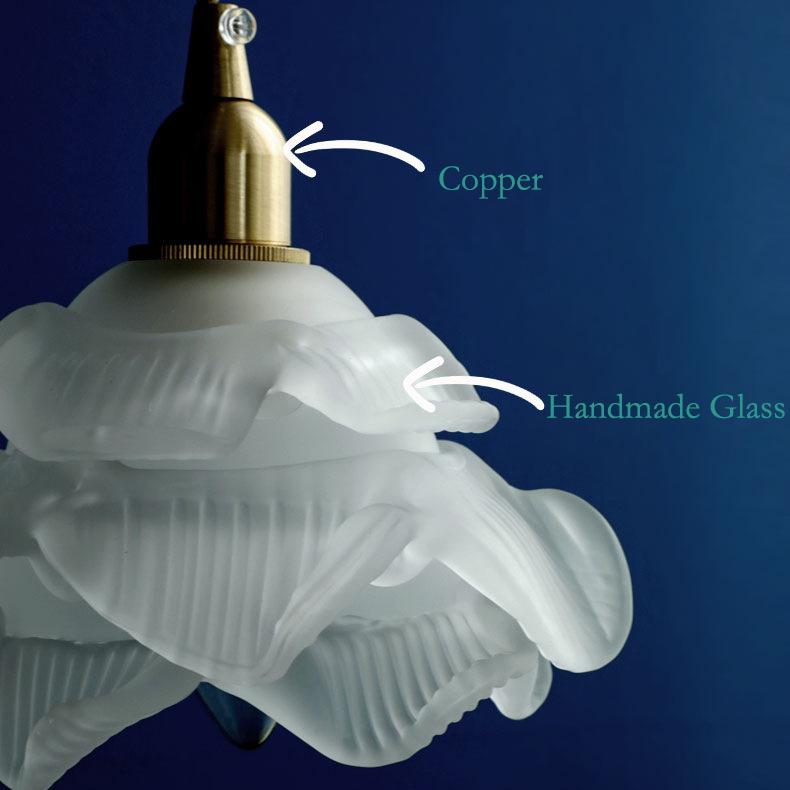 Vintage Glass LED Pendant Light