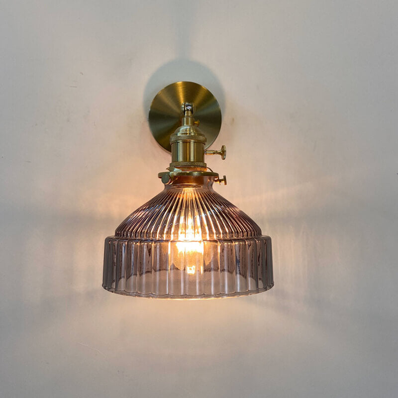 Nordic Dome Brass Wall Sconce