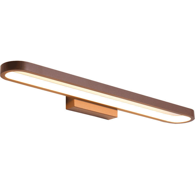 Minimalist Circular Aluminum LED Vanity Light