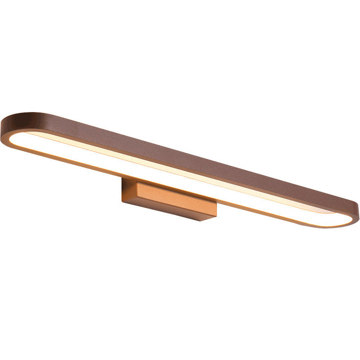 Minimalist Circular Aluminum LED Vanity Light