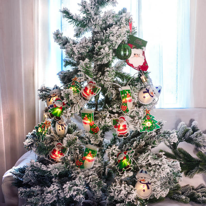 Hanging Christmas Tree LED Lights