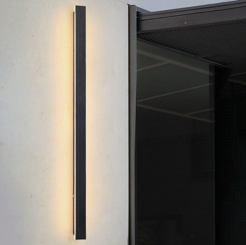 Retro Rectangular Waterproof LED Wall Sconce