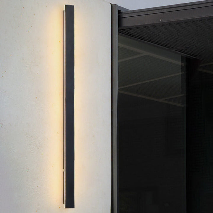 Retro Rectangular Waterproof LED Wall Sconce
