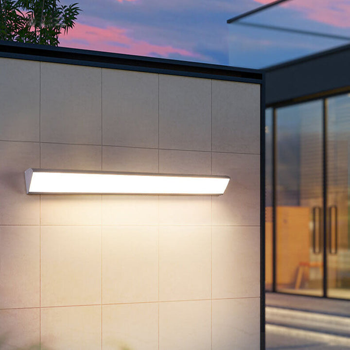 Minimalist Aluminum Waterproof LED Wall Sconce