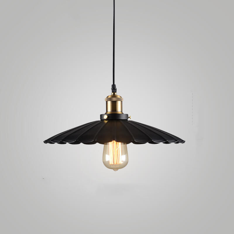 Vintage Industrial Iron Pendant Light