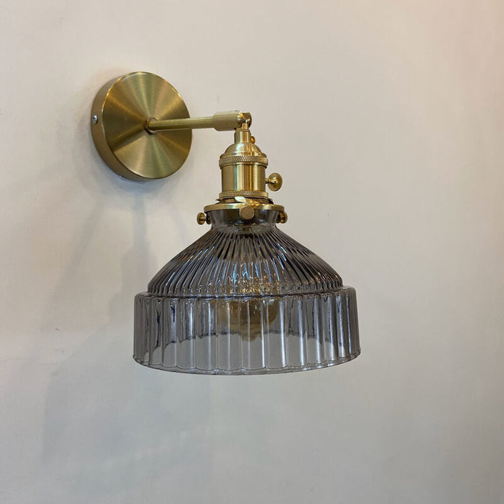 Nordic Dome Brass Wall Sconce