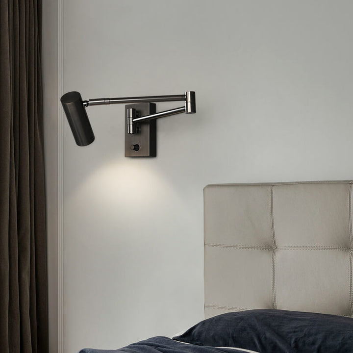 Nordic Copper Rotatable LED Reading Wall Light