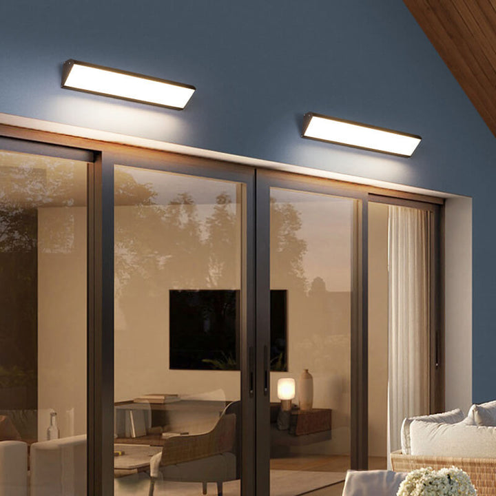 Minimalist Aluminum Waterproof LED Wall Sconce