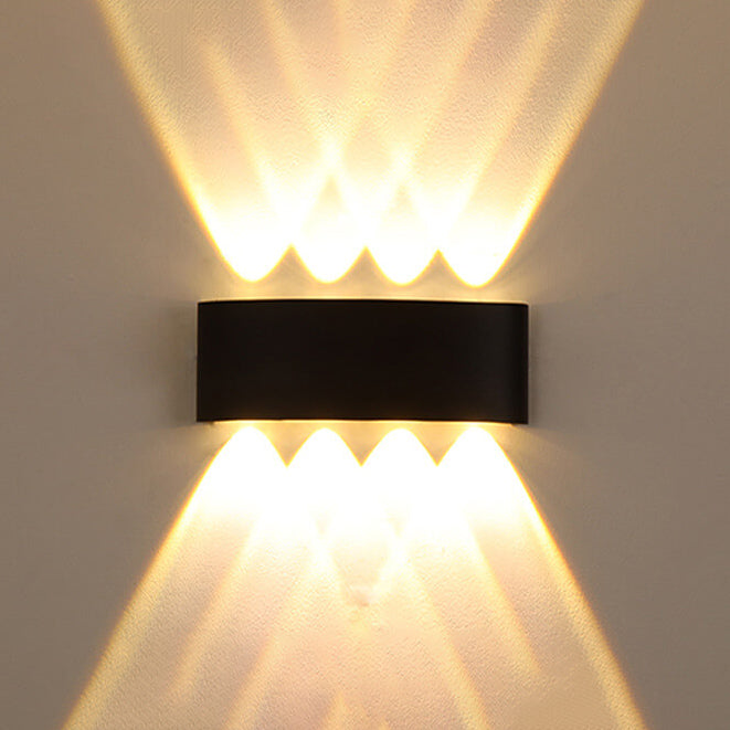 Modern Arc Waterproof LED Wall Sconce