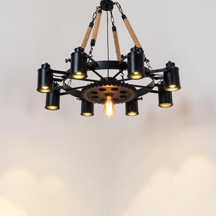 Contemporary 11-Light Chandelier