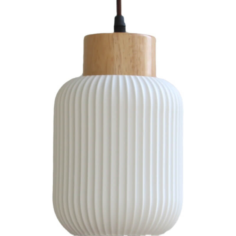 Nordic Cylindrical Ceramic Pendant Light
