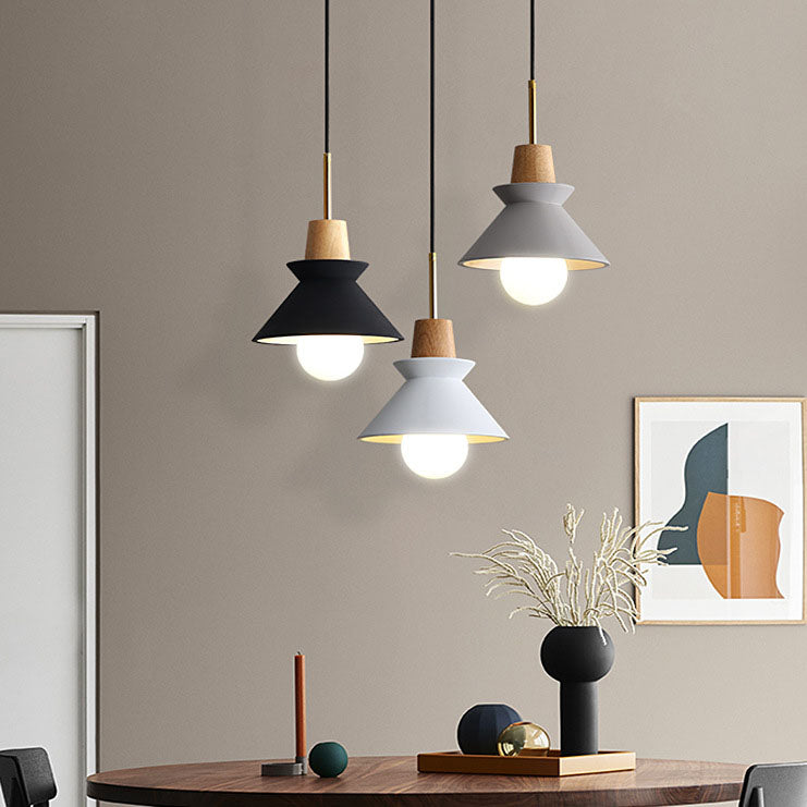 Minimalist Wood Pendant Light