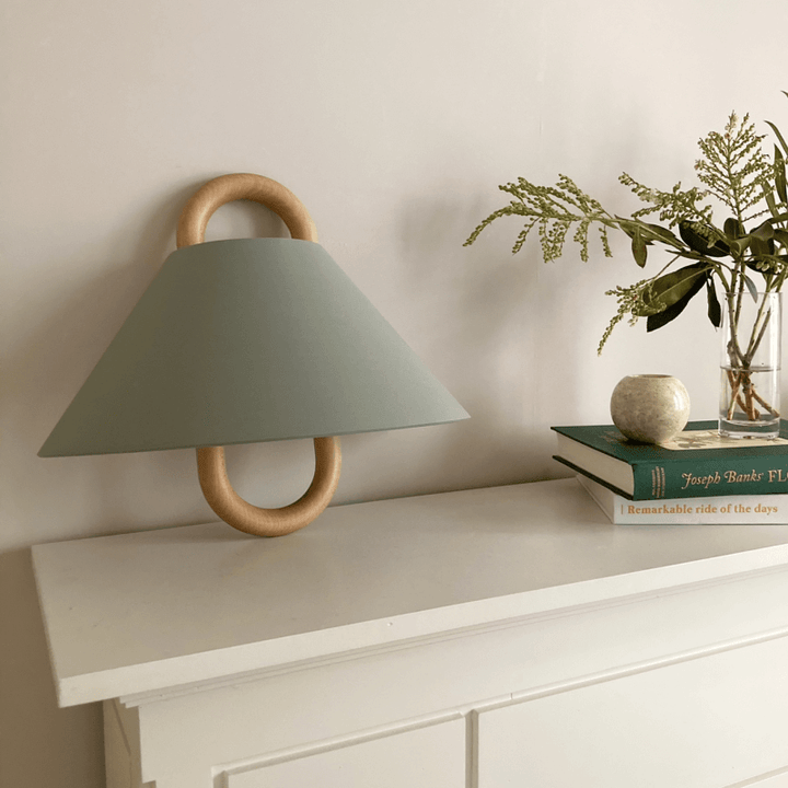 Modern Solid Wood Wall Sconce