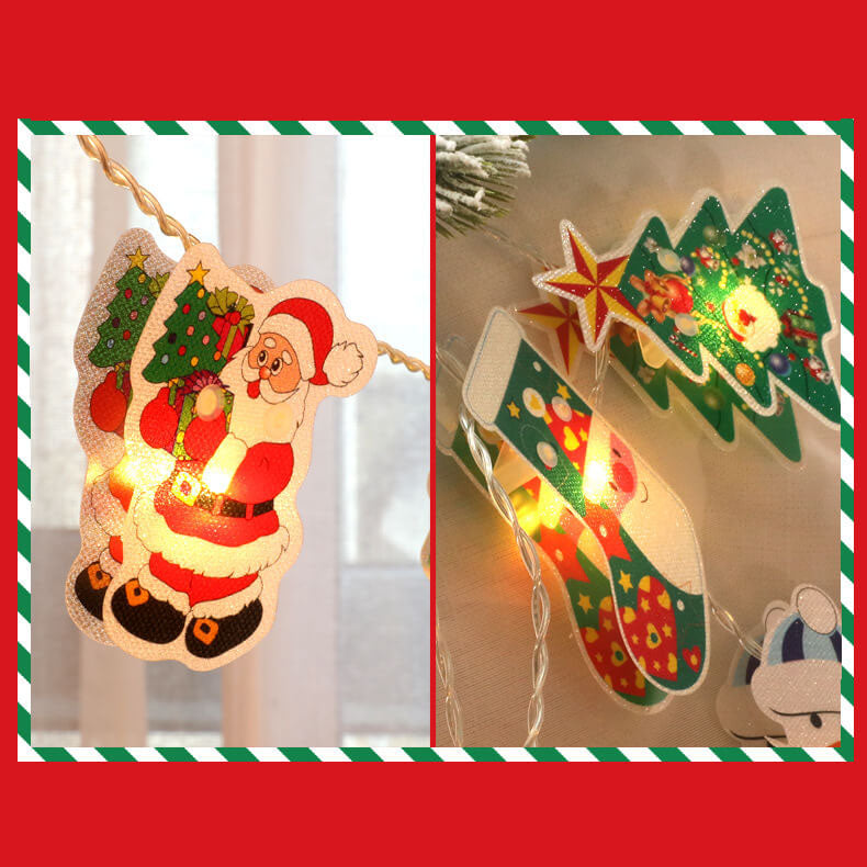 Hanging Christmas Tree LED Lights