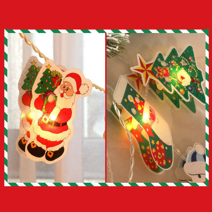 Hanging Christmas Tree LED Lights