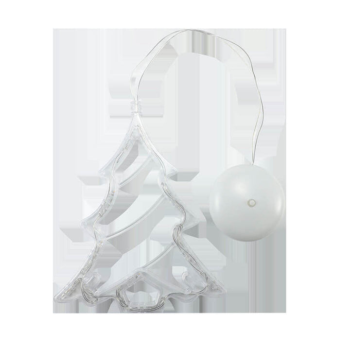 Santa Snowman Window Suction LED Lights