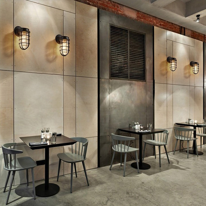 Contemporary Round Aluminum Waterproof Wall Sconce