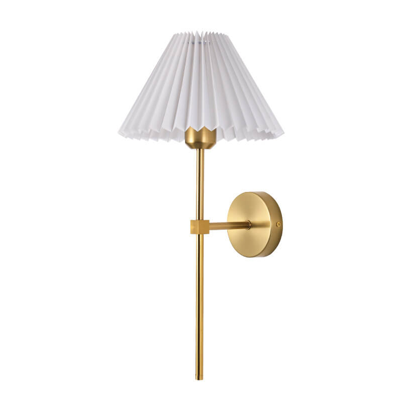 Vintage Fabric Wall Sconce
