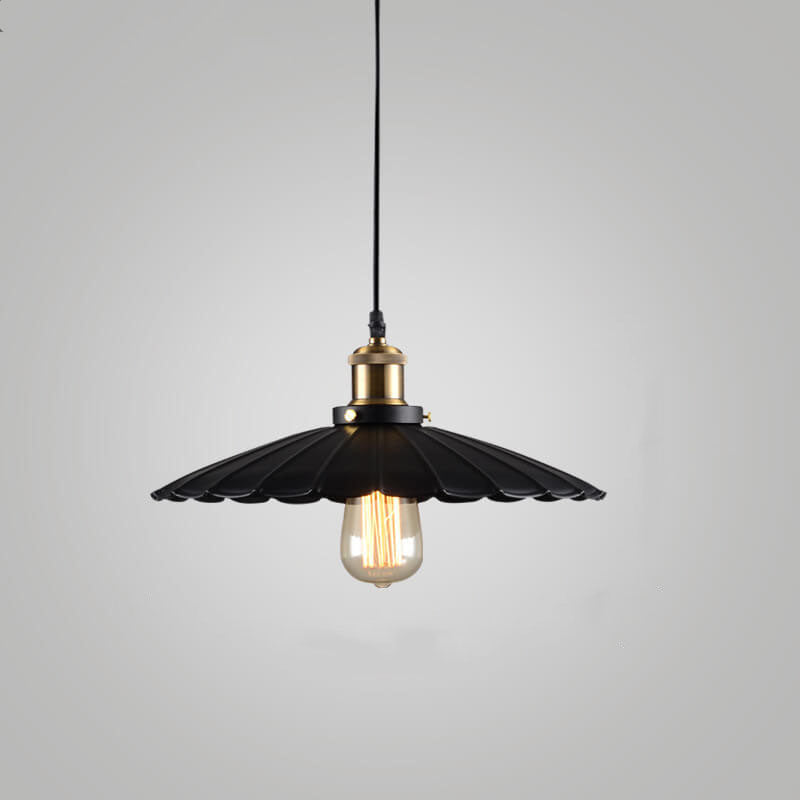 Vintage Industrial Iron Pendant Light
