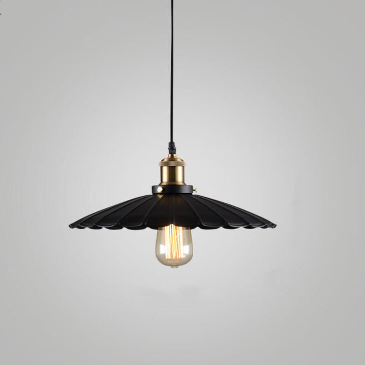 Vintage Industrial Iron Pendant Light