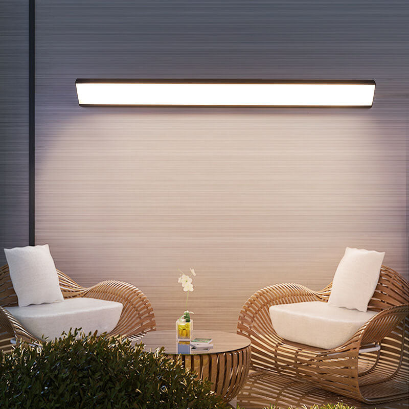 Minimalist Aluminum Waterproof LED Wall Sconce