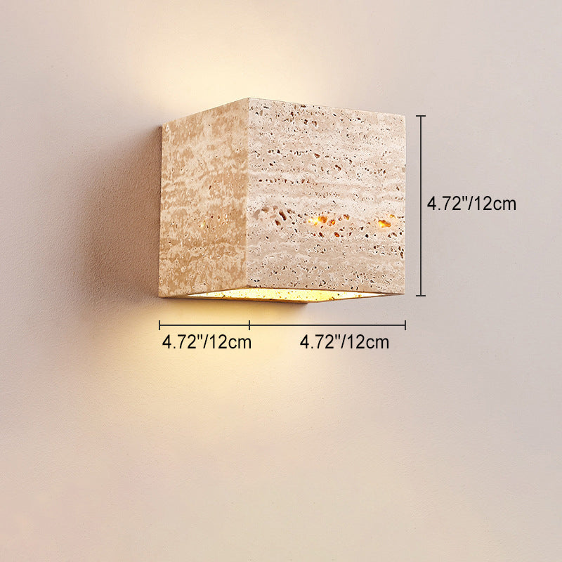Traditional Square Waterproof LED Wall Sconce