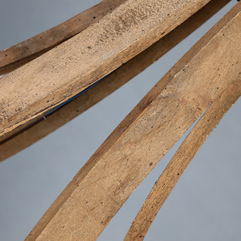 Traditional Branch Wooden 8-Light Chandelier