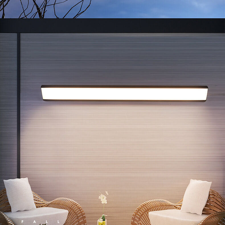 Minimalist Aluminum Waterproof LED Wall Sconce