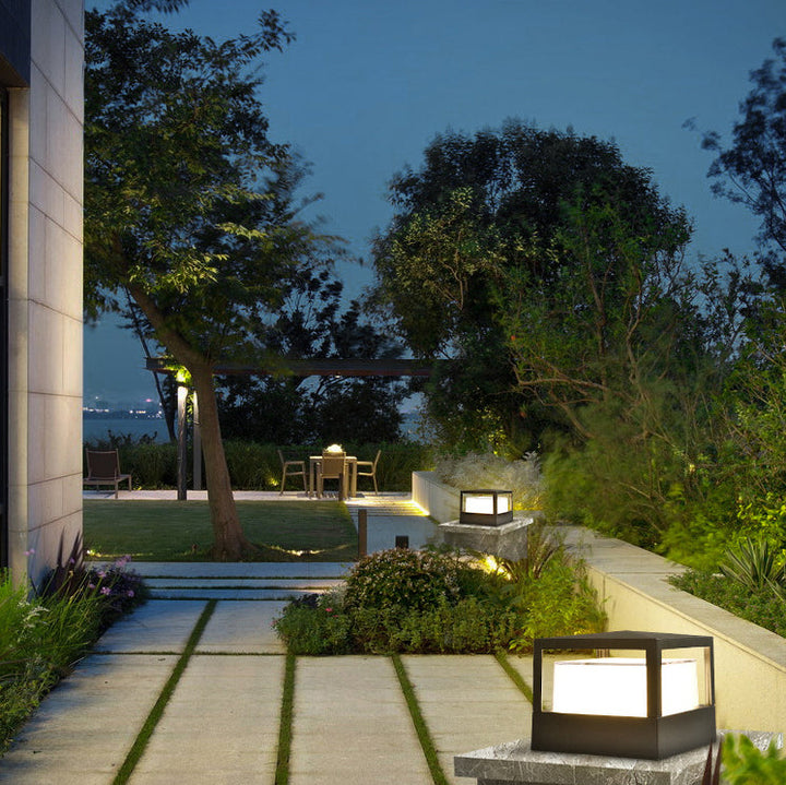 Industrial Cylinder Aluminum Waterproof LED Garden Light
