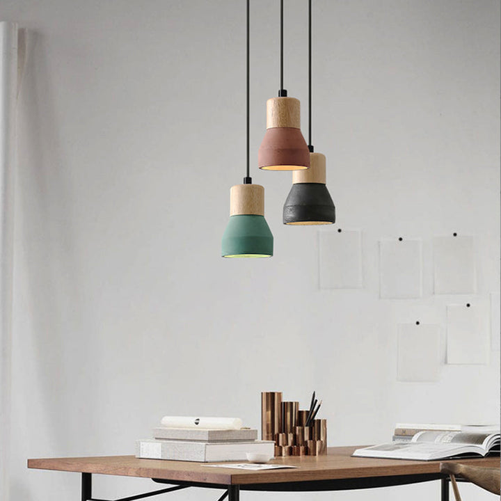 Cement Nordic LED Pendant Light