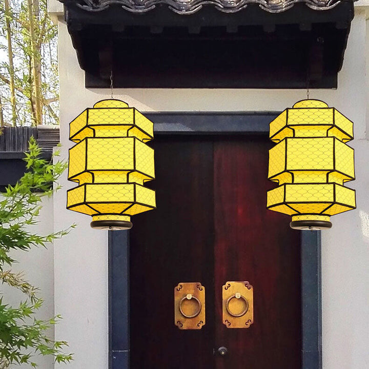 Retro Iron Pendant Light