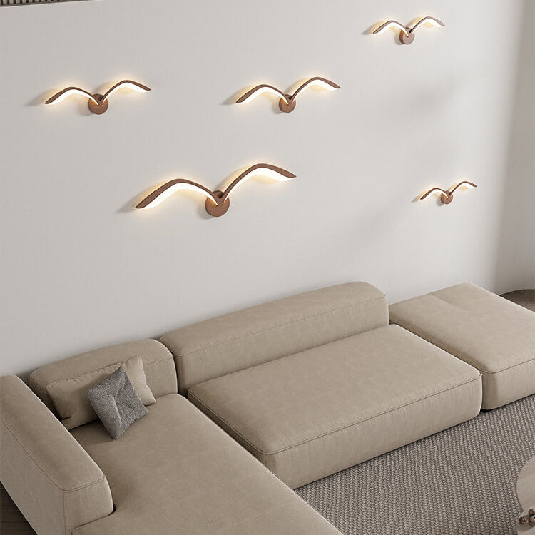 Seagull Minimalist Acrylic LED Wall Sconce
