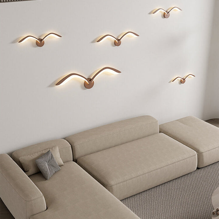 Seagull Minimalist Acrylic LED Wall Sconce
