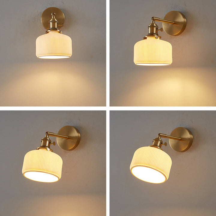 Minimalist Ceramic Wall Sconce