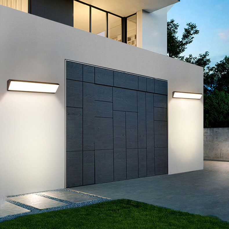 Minimalist Aluminum Waterproof LED Wall Sconce