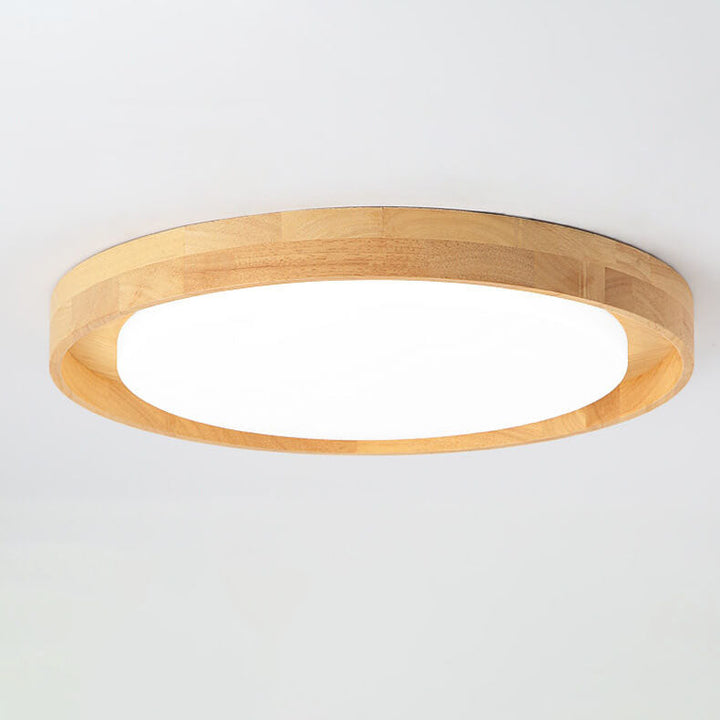 Simple Round LED Flush Mount Ceiling Light