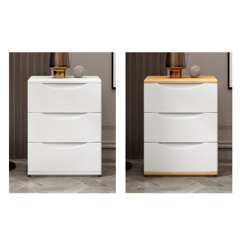 Rectangular Wood Nightstand