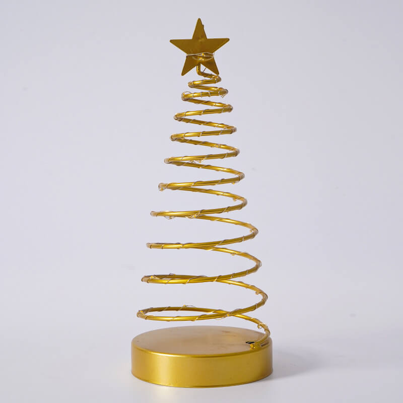 Spiral Star Christmas Night Light