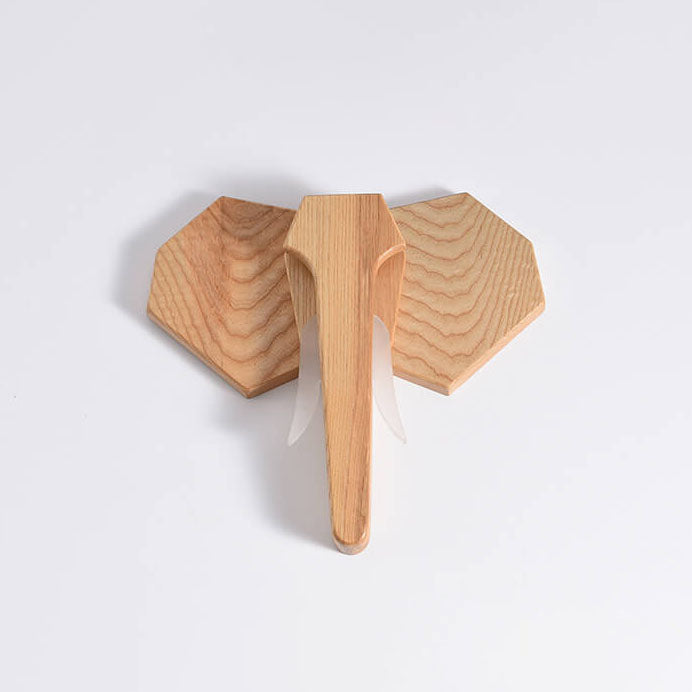 Nordic Solid Wood LED Wall Sconce
