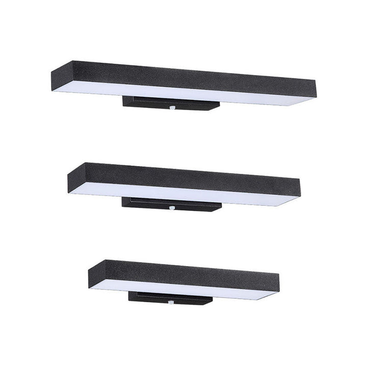 Minimalist Rectangular Waterproof LED Wall Sconce