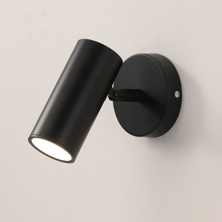 Modern Cylindrical Reading Wall Light