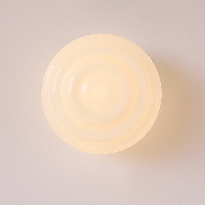 Nordic Round Glass Wall Sconce