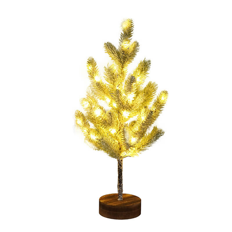 Cedar Needle Christmas Tree Table Lamp