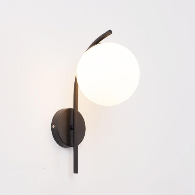 Nordic Globe Glass Wall Sconce