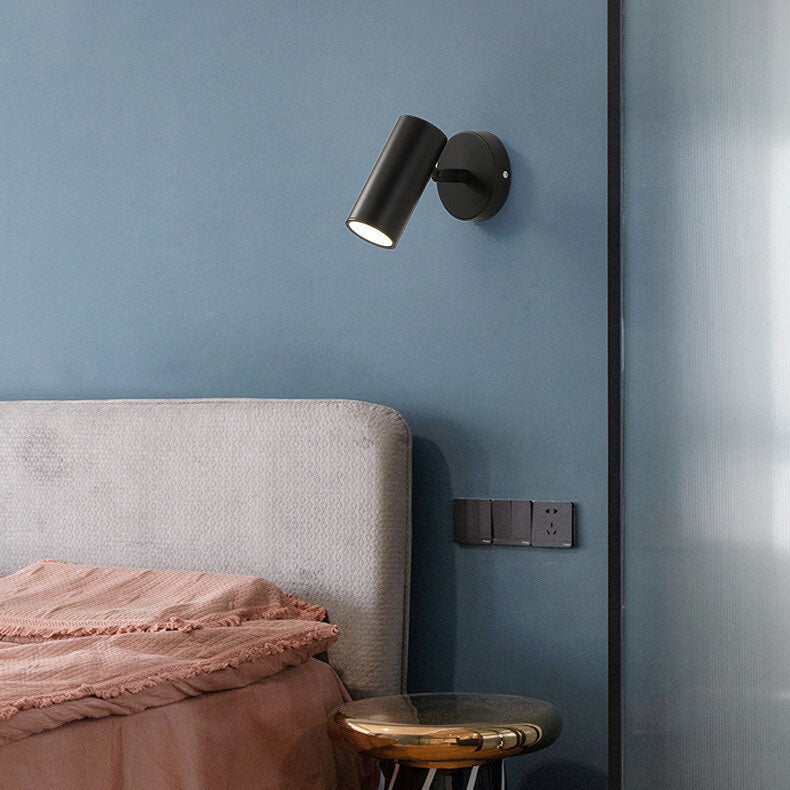 Modern Cylindrical Reading Wall Light